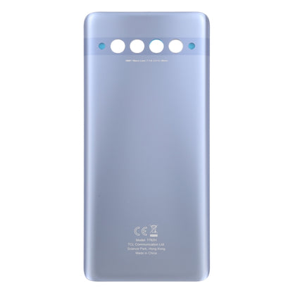 ฝาหลังแบตเตอรี่เดิมสำหรับ TCL 10 Plus T782H, For TCL 10 Plus(Purple)