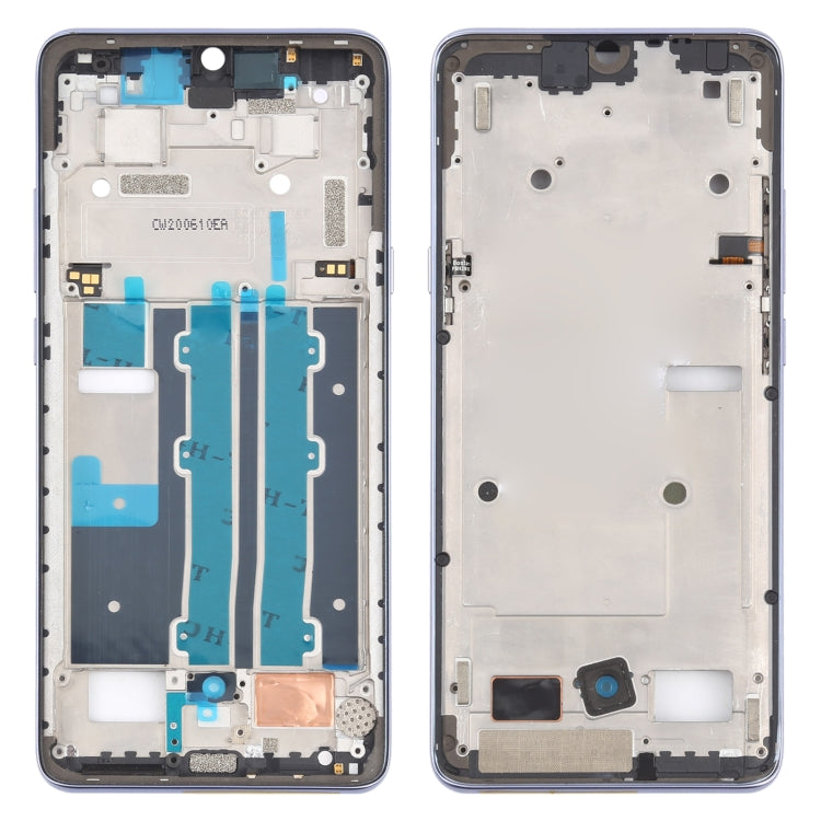 แผ่นปิดกรอบที่อยู่อาศัยด้านหน้าสำหรับ TCL 10 Plus T782H, For TCL 10 Plus (Blue), For TCL 10 Plus