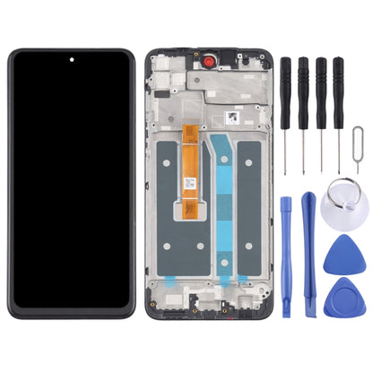 หน้าจอ LCD และ Digitizer Full ASSEMBLY พร้อมกรอบสำหรับ LG K42 LMK420 LM-K420 LMK420H LM-K420H LMK420E LM-K420E LMK420Y LM-K420Y, For LG K42