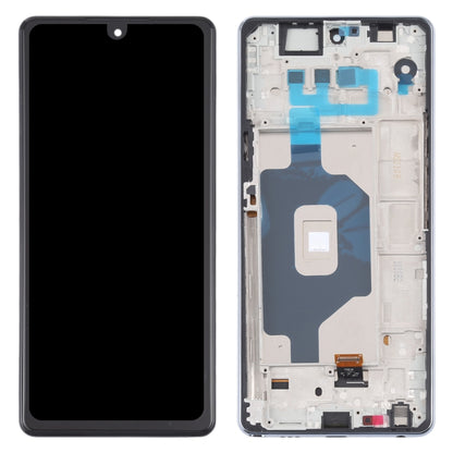 หน้าจอ LCD และชุดประกอบ Digitizer พร้อมกรอบสำหรับ LG Stylo 6 / K71 LMQ730TM LM-Q730TM LMQ730HA LM-Q730HA, For LG Stylo 6 / K71
