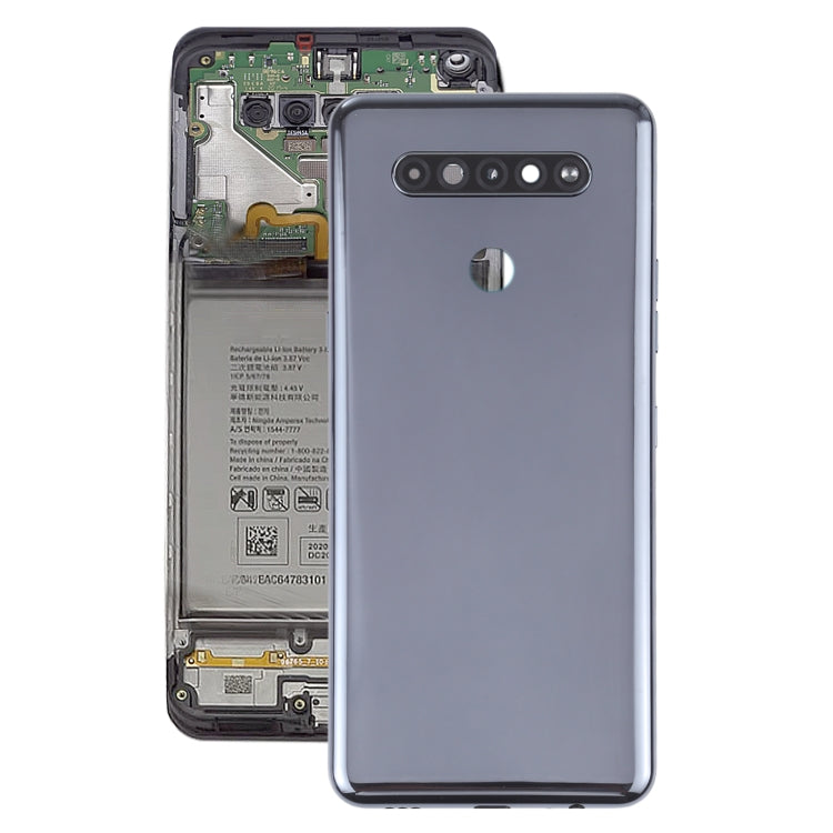ฝาหลังแบตเตอรี่สำหรับ LG K51s LMK510EMW LM-K510 LM-K510EMW, For LG K51s