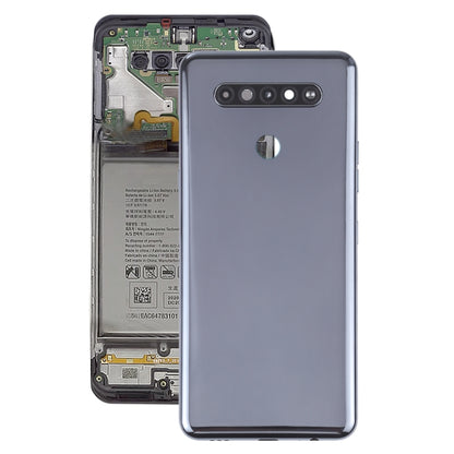 ฝาหลังแบตเตอรี่สำหรับ LG K51s LMK510EMW LM-K510 LM-K510EMW, For LG K51s