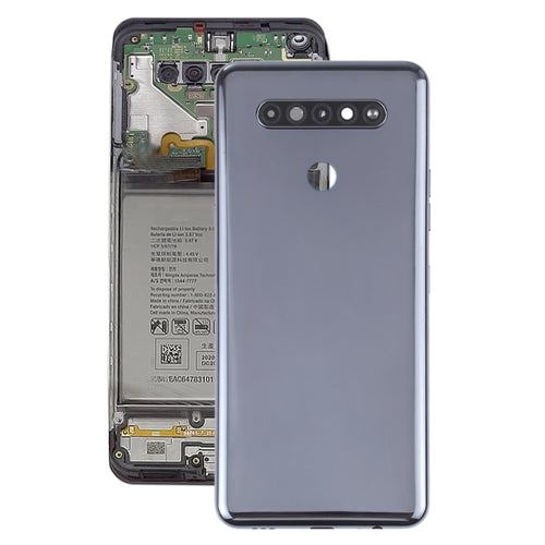 ฝาหลังแบตเตอรี่สำหรับ LG K51s LMK510EMW LM-K510 LM-K510EMW, For LG K51s