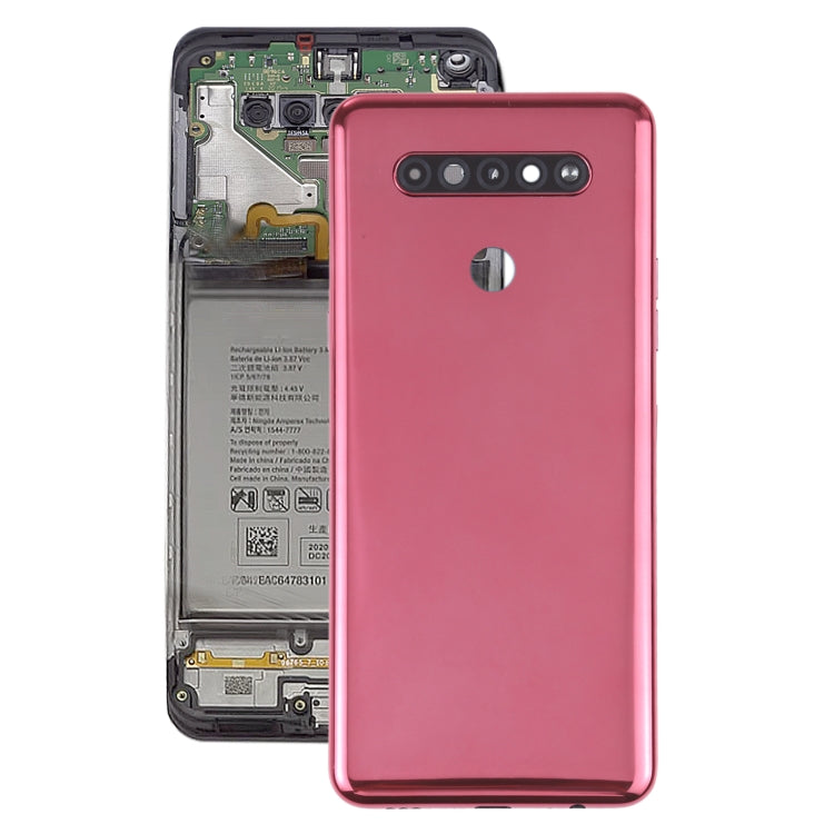 ฝาหลังแบตเตอรี่สำหรับ LG K51s LMK510EMW LM-K510 LM-K510EMW, For LG K51s