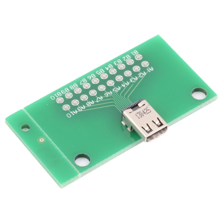บอร์ดทดสอบ Micro HDMI Female 19pin, 19pin Micro HDMI Female