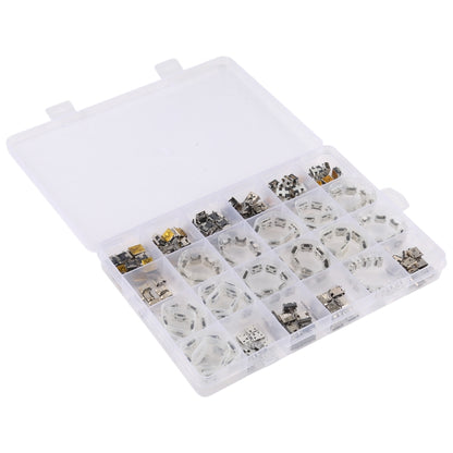 240 ชิ้น/เซ็ต Micro USB/Type C ชาร์จพอร์ต Connector, 240 PCS/Set