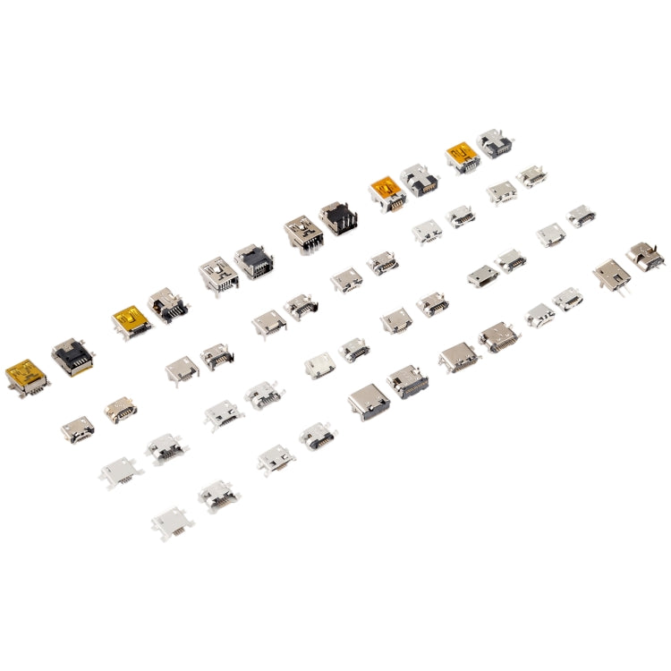 240 ชิ้น/เซ็ต Micro USB/Type C ชาร์จพอร์ต Connector, 240 PCS/Set