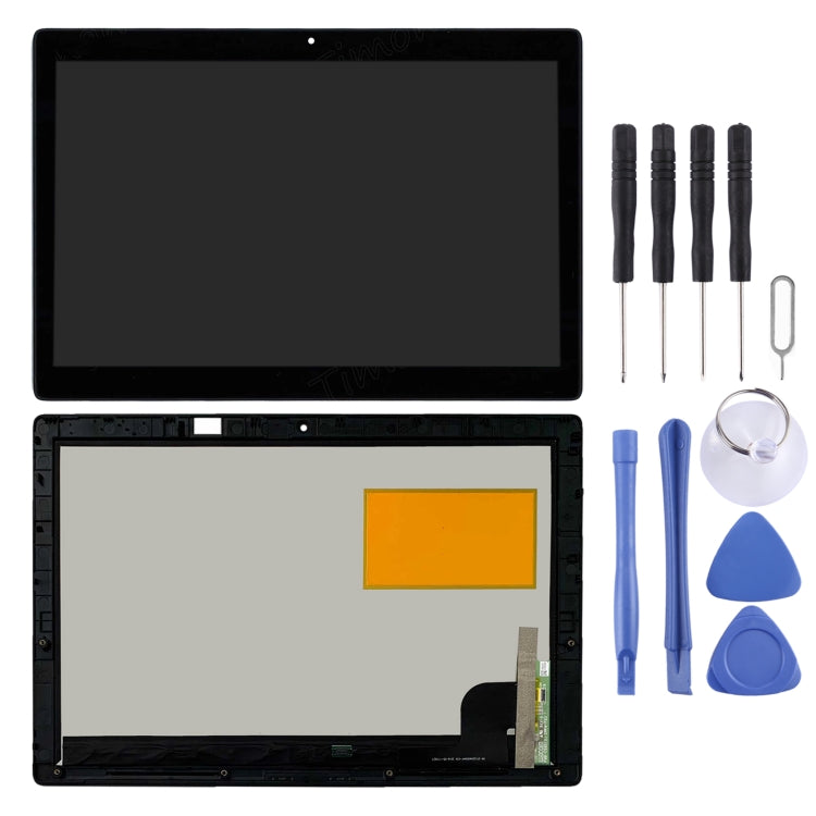 หน้าจอแอลซีดีและชุดประกอบDigitizerพร้อมกรอบสำหรับLenovo IdeaPad MIIX 510, For Lenovo ideaPad MIIX 510