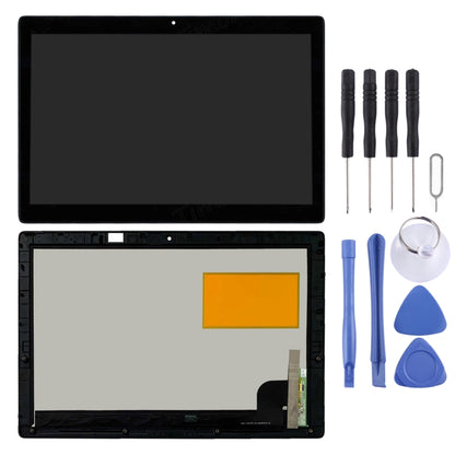 หน้าจอแอลซีดีและชุดประกอบDigitizerพร้อมกรอบสำหรับLenovo IdeaPad MIIX 510, For Lenovo ideaPad MIIX 510