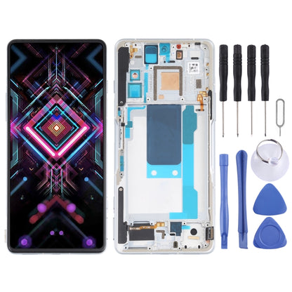 วัสดุ OLED หน้าจอ LCD และ Digitizer Full ASSEMBLY พร้อมกรอบสำหรับ Xiaomi Redmi K40 GAMING M2012K10C M2104K10AC, For Xiaomi Redmi K40 Gaming
