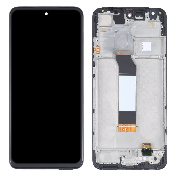 หน้าจอ LCD ต้นฉบับสำหรับ Xiaomi Redmi หมายเหตุ 10 5G / Redmi หมายเหตุ 10T 5G / Redmi หมายเหตุ 10T 5G M2103K19I / Poco M3 Pro 5G M2103K19PG, M2103K19PI, M2103K19G, M2103K19C Digitizer Full Assemblyพร้อมกรอบ, For Xiaomi Redmi Note 10 5G