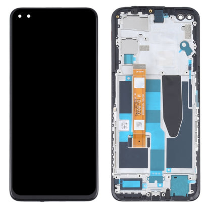 หน้าจอแอลซีดีและชุดประกอบDigitizerพร้อมกรอบสำหรับOPPO Realme X50 5G RMX2144, For OPPO Realme X50 5G