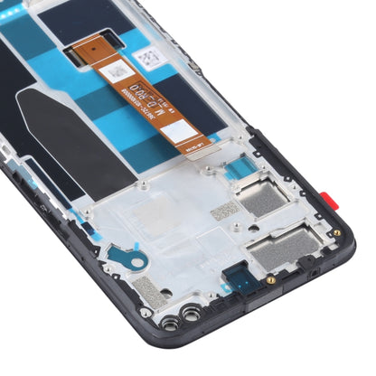 หน้าจอแอลซีดีและชุดประกอบDigitizerพร้อมกรอบสำหรับOPPO Realme X50 5G RMX2144, For OPPO Realme X50 5G