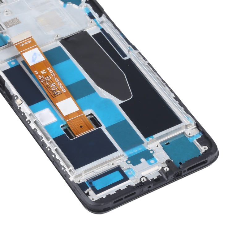 หน้าจอแอลซีดีและชุดประกอบDigitizerพร้อมกรอบสำหรับOPPO Realme X50 5G RMX2144, For OPPO Realme X50 5G