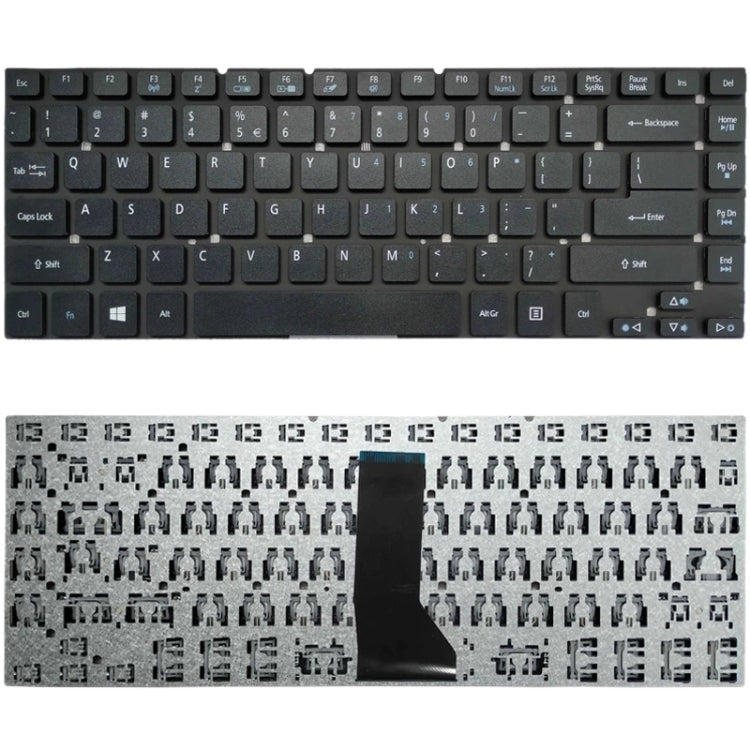 US Version คีย์บอร์ดสำหรับ Acer Aspire 3830 3830T 3830G 3830TG 4830 4830G 4830T 4830TG 4755 4755G V3-471, For Acer Aspire 3830