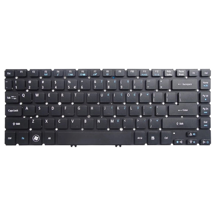 คีย์บอร์ดเวอร์ชั่นอเมริกาสำหรับ Acer Aspire MS2360 V5-471 V5-471G V5-471P V5-471PG, For Acer Aspire MS2360