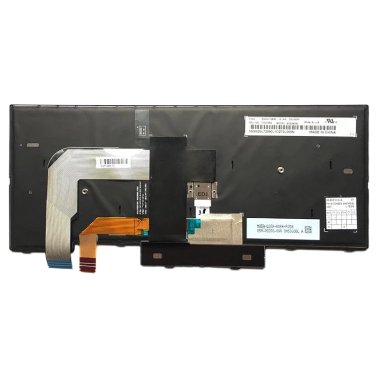 คีย์บอร์ดเวอร์ชั่นอเมริกาพร้อมไฟด้านหลังสำหรับ Lenovo Thinkpad T470 T480 A475 A485, For Lenovo Thinkpad T470 (Back Light)