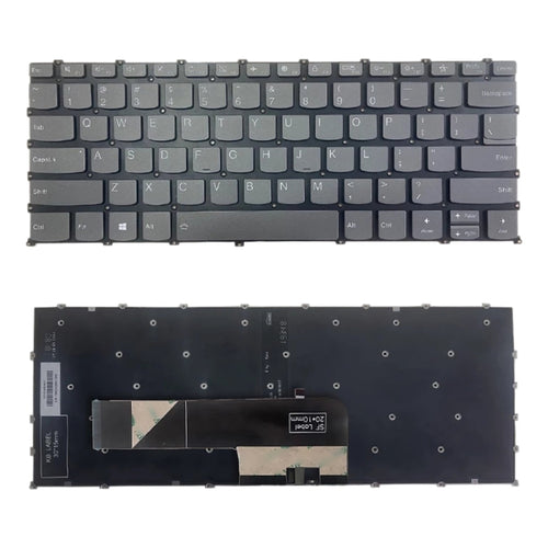คีย์บอร์ดเวอร์ชั่นอเมริกาพร้อมไฟด้านหลังสำหรับLenovo XiaoXin-13IML 2019 S340-13IML S340-13 โยคะ 14SITL 2021, For Lenovo XiaoXin-13IML