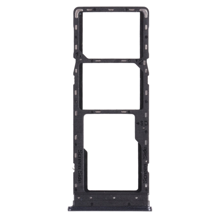 สำหรับ infinix Hot 9 Play X680 C680B X680C ถาดซิมการ์ด + ถาดซิมการ์ด + ถาดการ์ด Micro SD, For infinix Hot 9 Play
