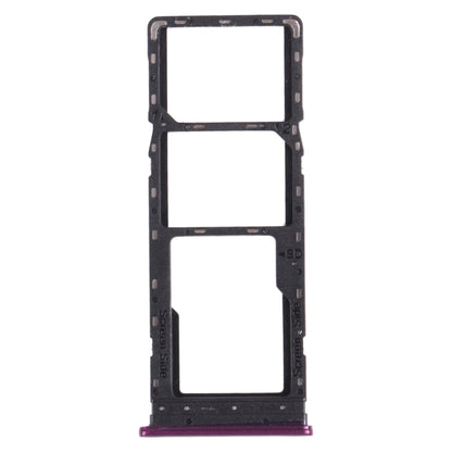 สำหรับ infinix Hot 9 Play X680 C680B X680C ถาดซิมการ์ด + ถาดซิมการ์ด + ถาดการ์ด Micro SD, For infinix Hot 9 Play