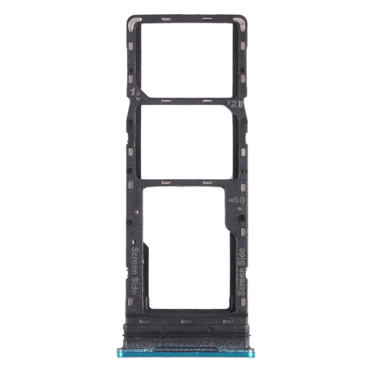 สำหรับ infinix Smart 5 X657 X657C ถาดซิมการ์ด + ถาดซิมการ์ด + ถาดการ์ด Micro SD, For infinix Smart 5