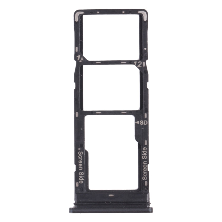 สำหรับ Tecno Pouvoir 4 Pro / Pouvoir 4 LC7 ถาดซิมการ์ด + ถาดซิมการ์ด + ถาดการ์ด Micro SD, For Tecno Pouvoir 4 Pro