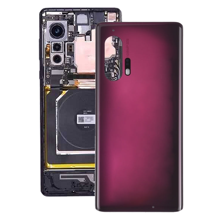ฝาหลังแบตเตอรี่สำหรับ Motorola Edge + XT2061-3, For Motorola Edge+