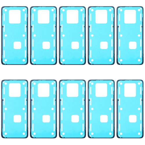 10 ชิ้นกลับที่อยู่อาศัยปกกาวสำหรับ Xiaomi R Edmi 10X 5 กรัม / R Edmi 10X Pro 5 กรัม, For Xiaomi Redmi 10X 5G
