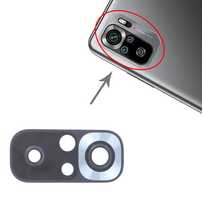 10 ชิ้นเลนส์กล้องด้านหลังสำหรับ Xiaomi Redmi หมายเหตุ 10 วินาที M2101K7BG M2101K7BI M2101K7BNY, For Xiaomi Redmi Note 10S(Silver), For Xiaomi Redmi Note 10S(Black)