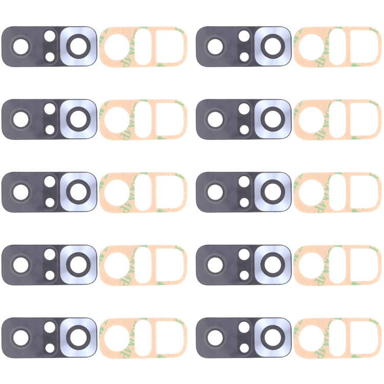 10 ชิ้นเลนส์กล้องด้านหลังสำหรับ Xiaomi Redmi Note 10 Pro (อินเดีย) / Redmi Note 10 Pro Max / Redmi Note 10 Pro M2101K6G M2101K6R M2101K6P M2101K6I, For Xiaomi Redmi Note 10 Pro Max
