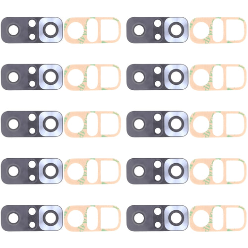 10 ชิ้นเลนส์กล้องด้านหลังสำหรับ Xiaomi Redmi Note 10 Pro (อินเดีย) / Redmi Note 10 Pro Max / Redmi Note 10 Pro M2101K6G M2101K6R M2101K6P M2101K6I, For Xiaomi Redmi Note 10 Pro Max