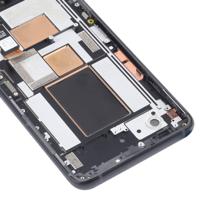 หน้าจอ OLED วัสดุ LCD และชุดประกอบ Digitizer พร้อมกรอบสำหรับ Asus ROG โทรศัพท์ 5 ZS673KS, For Asus ROG Phone 5 ZS673KS
