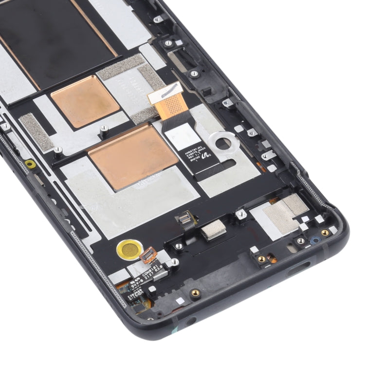 หน้าจอ OLED วัสดุ LCD และชุดประกอบ Digitizer พร้อมกรอบสำหรับ Asus ROG โทรศัพท์ 5 ZS673KS, For Asus ROG Phone 5 ZS673KS