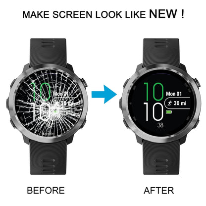 หน้าจอแอลซีดีและชุดประกอบDigitizerสำหรับผู้เบิกทางGarmin 645, For Garmin Forerunner 645