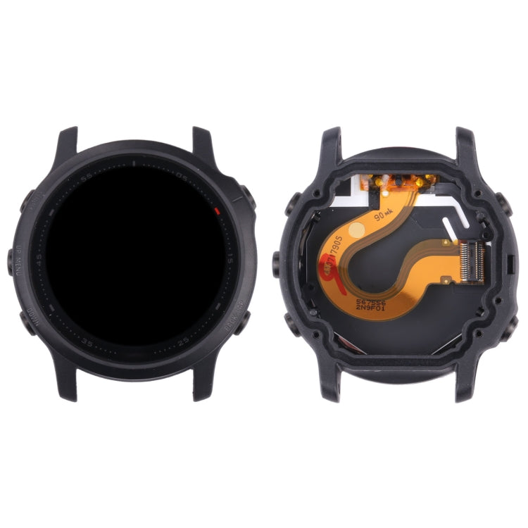 หน้าจอแอลซีดีและชุดประกอบDigitizerพร้อมกรอบสำหรับGarmin Fenix 6S, For Garmin Fenix 6S, For Garmin Fenix 6S(Gold)