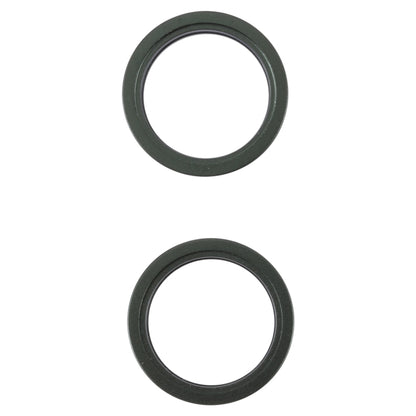 2 ชิ้นเลนส์กล้องด้านหลังโลหะนอกแหวนห่วงป้องกันสำหรับ iPhone 13, For iPhone 13 (Outside), For iPhone 13