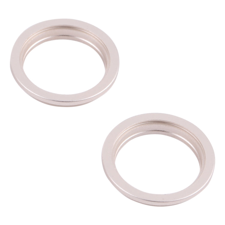 2 ชิ้นเลนส์กล้องด้านหลังโลหะนอกแหวนห่วงป้องกันสำหรับ iPhone 13, For iPhone 13 (Outside), For iPhone 13