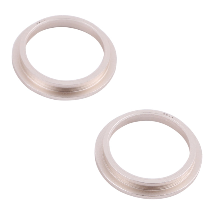 2 ชิ้นเลนส์กล้องด้านหลังโลหะนอกแหวนห่วงป้องกันสำหรับ iPhone 13, For iPhone 13 (Outside), For iPhone 13
