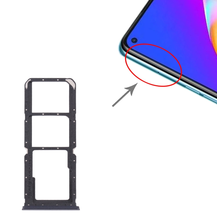 สำหรับ OPPO A54 CPH2239/A55 ถาดซิมการ์ด 4G + ถาดซิมการ์ด + ถาดการ์ด Micro SD, For OPPO A54 / A55 4G