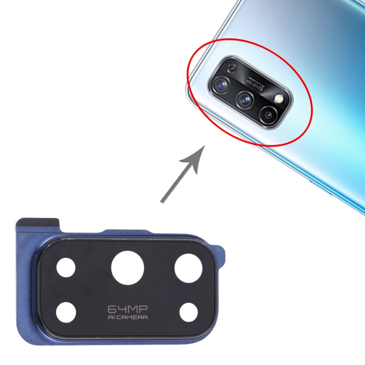 สำหรับ OPPO Realme X7 RMX2176 ฝาครอบเลนส์กล้อง, For OPPO Realme X7(Dark Blue), For OPPO Realme X7