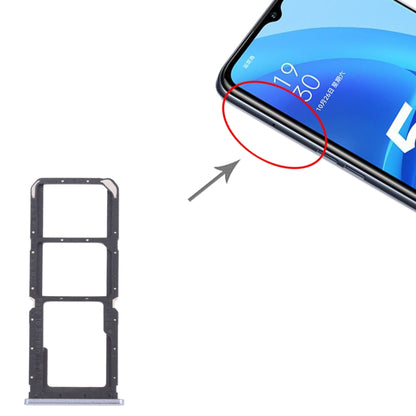 สำหรับ OPPO A55 PEMM00, PEMM20, PEMT00, PEMT20 ถาดซิมการ์ด + ถาดซิมการ์ด + ถาดการ์ด Micro SD, For OPPO A55