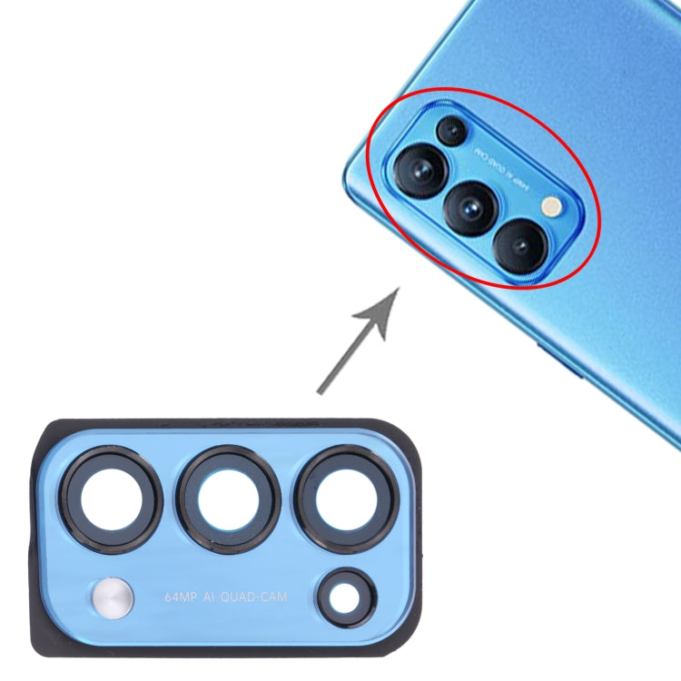 สำหรับOPPO Reno5 Pro 5G PDSM00, PDST00, CPH2201 ฝาครอบเลนส์กล้อง, For OPPO Reno5 Pro 5G
