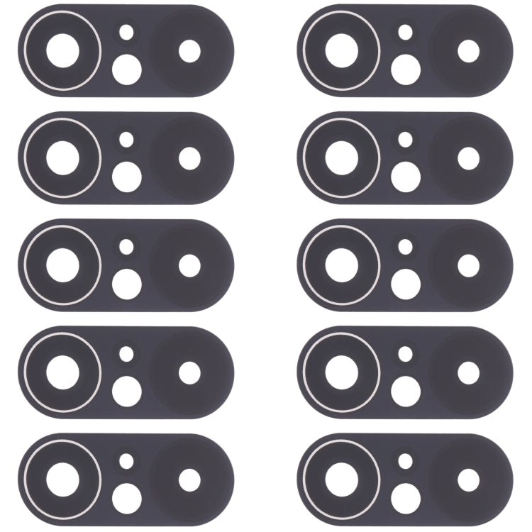 10 ชิ้นเลนส์กล้องด้านหลังสำหรับ Xiaomi Poco F3 M2012K11AG, For Xiaomi Poco F3