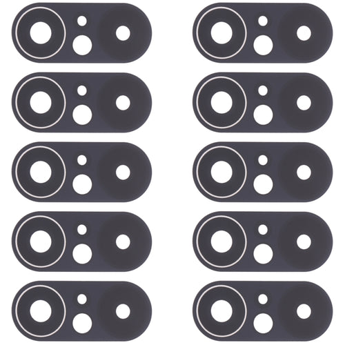 10 ชิ้นเลนส์กล้องด้านหลังสำหรับ Xiaomi Poco F3 M2012K11AG, For Xiaomi Poco F3