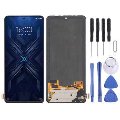 Super AMOLED หน้าจอ LCD และ Digitizer Full Assembly สำหรับ Xiaomi สีดำ Shark 4/Black Shark 4 Pro SHARK PRS-H0, SHARK PRS-A0, For Xiaomi Mi Mix 4(Super AMOLED)