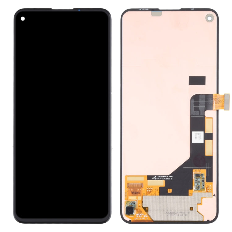 หน้าจอ LCD Super AMOLED ดั้งเดิมและชุดประกอบ Digitizer สำหรับ Google Pixel 5a 5G, For Google Pixel 5a 5G (Original)