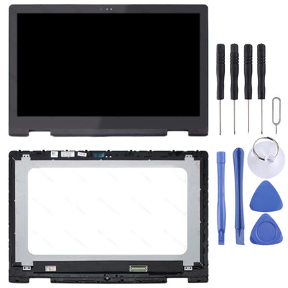 FHD 1920x1080 40 Pin P58F001 หน้าจอ LCD และ Digitizer Full Assembly พร้อมกรอบสำหรับ Dell Inspiron 15 5568 5578, For Dell Inspiron 15 5568 5578