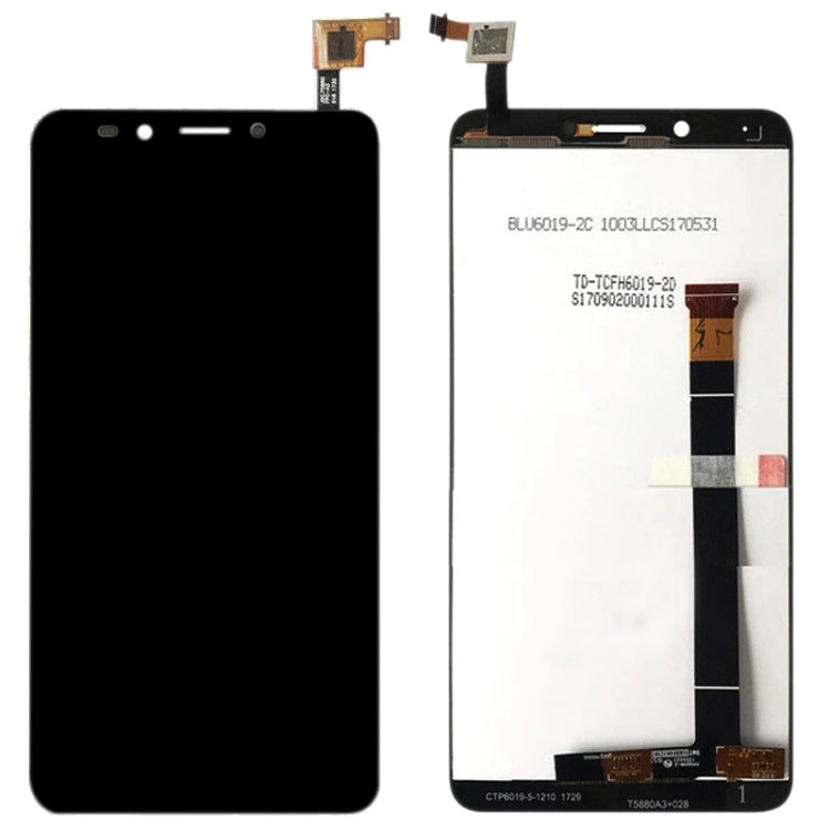 หน้าจอ LCD และชุดประกอบ Digitizer สำหรับ Alcatel A7 XL A7XL 7071DX 7071, For Alcatel A7 XL