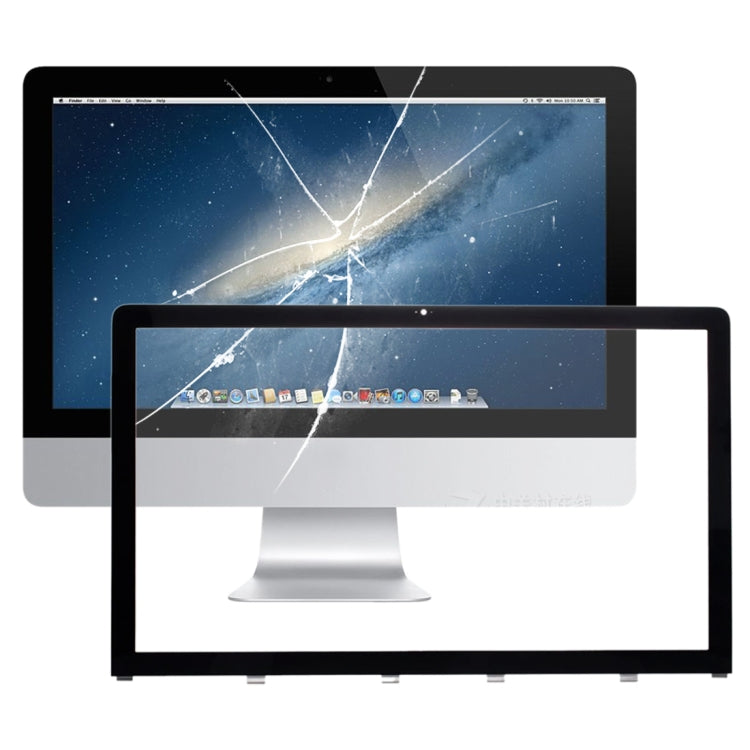 เลนส์กระจกด้านนอกหน้าจอด้านหน้าสำหรับ iMac 21.5 นิ้ว A1311 2011 2012, For iMac 21.5 inch A1311 2011 2012