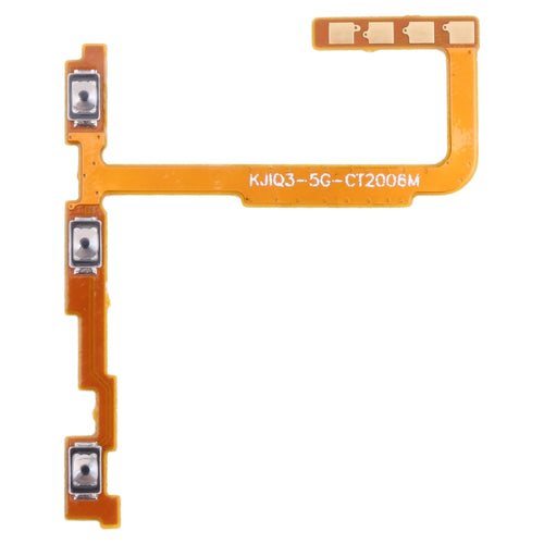 สำหรับ Vivo iQOO 3 5G V1955A ปุ่มเปิดปิดและปุ่มปรับระดับเสียง Flex Cable, For Vivo iQOO 3 5G